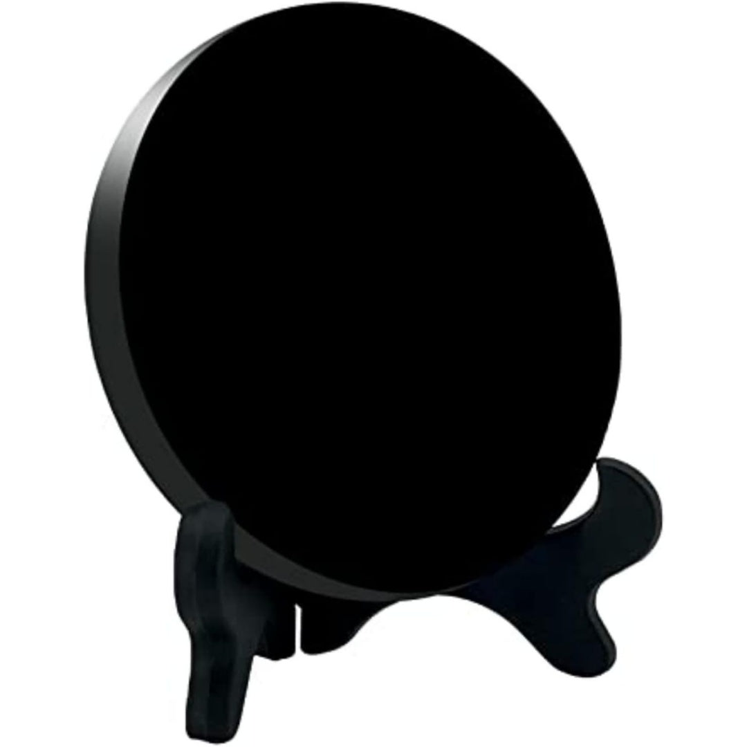 specchi da parete nero pietra