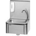 mobiletti con lavabo acciaio inox