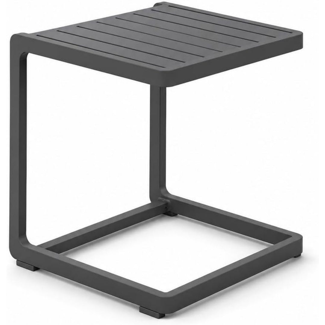tavolini da appoggio grigio alluminio relax resistente