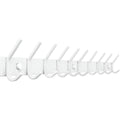 appendiabiti a parete bianco resistente impermeabile