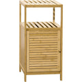 mobili a terra legno per letto con ripiani